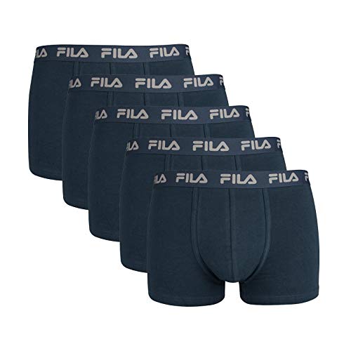 Fila Herren Fu5004/5 Man Boxer S Underwear, 321 Navy, S von FILA