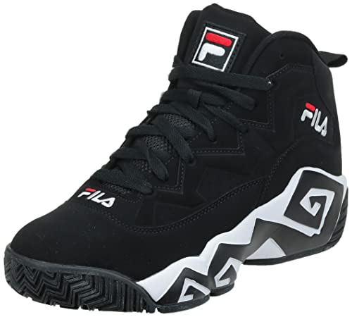 Fila Herren Mb Modische Sneaker, Schwarz/Weiß Rot, 46 EU von FILA