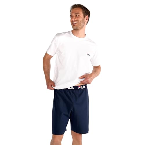 Fila Herren Pyjama Fi/1/Py/Fps1194 Pyjamaset, BM, Large von FILA