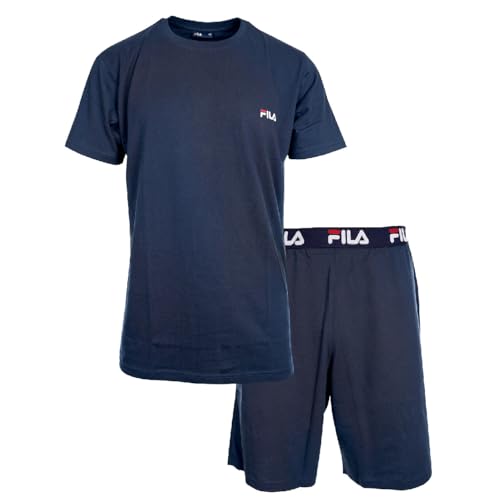 FILA Herren Pyjama Fi/1/Py/Fps1194 Pyjamaset, M, L von FILA