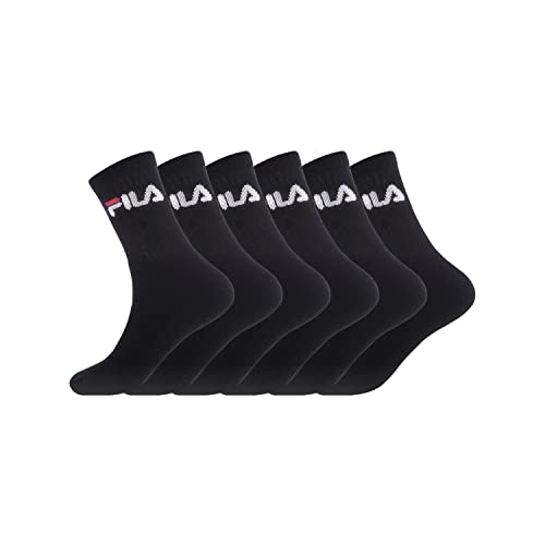 Fila Herren Sportsocken FILA/AM/TNX6 (6er Pack), Schwarz (Noir N - Nr),43-46 von FILA