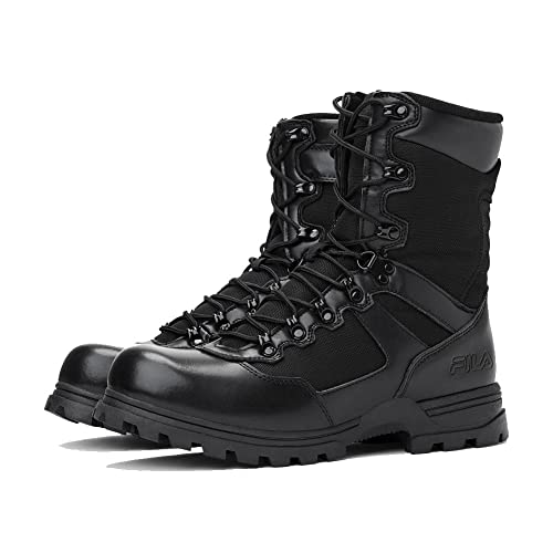 Fila Herren Stormer Militärstiefel Küchenschuhe, schwarz, 40 EU von FILA