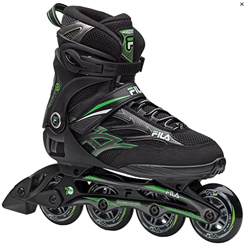 Fila Herren Wave 84 Inline Skate, Schwarz-Grün, 48 EU Fila Herren Wave 84 Inline Skate, Schwarz-Grün, 48 EU von FILA