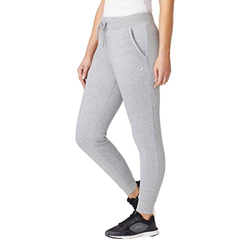 Fila Ladies' Fleece Jogger (Heather Grey, Medium) von FILA