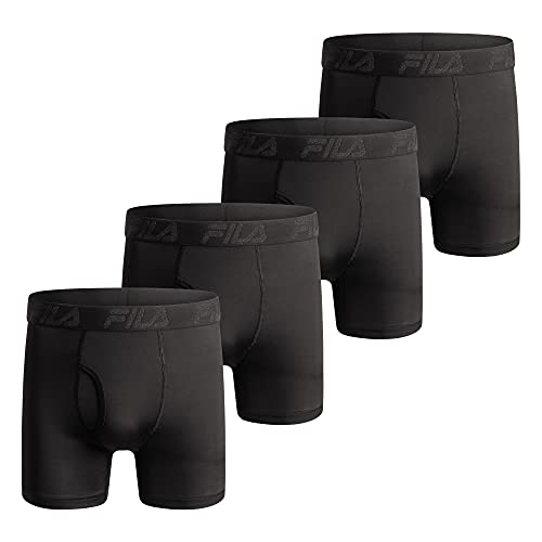 Fila Men's 4-Pack Boxer Briefs Jersey von FILA