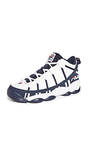 Fila Men's Stackhouse Spaghetti Sneakers, White Navy Red, 8 Medium US von FILA