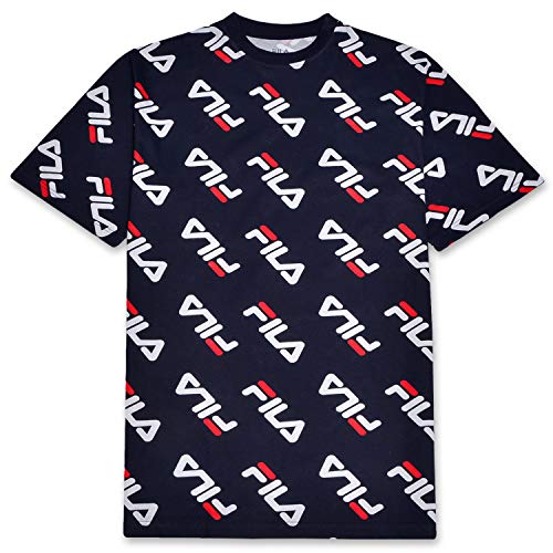 Fila Mens Big and Tall Short Sleeve Logo T-Shirt von FILA