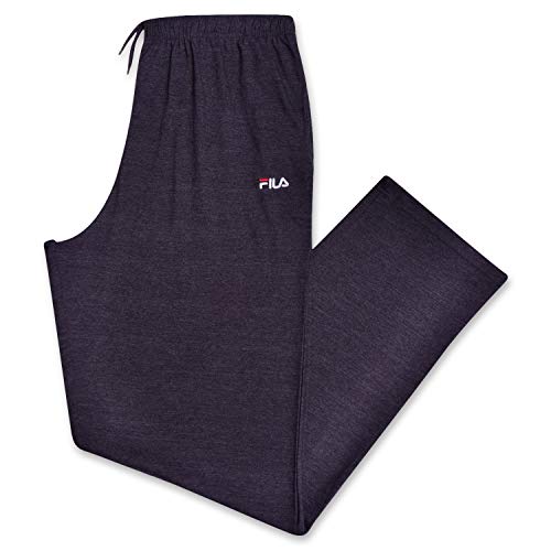 Fila Mens Big and Tall Sweatpants with Open Bottoms von FILA