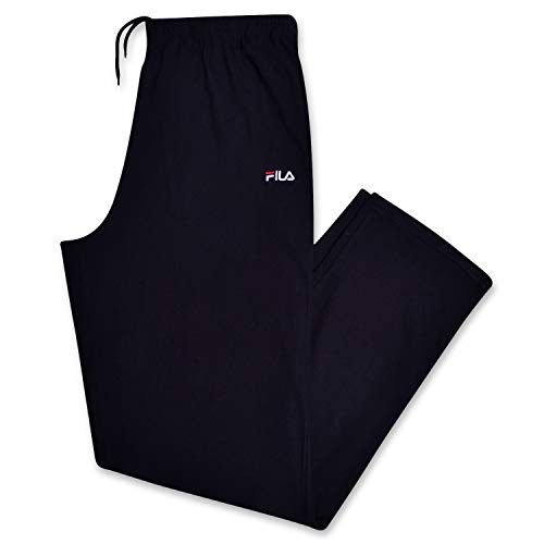 Fila Mens Big and Tall Sweatpants with Open Bottoms von FILA