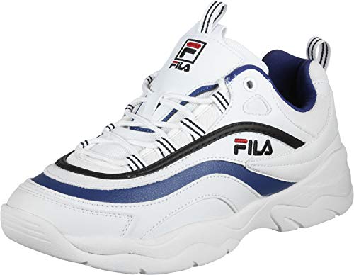 Fila Ray Low White Blue Größe: 41 Farbe: White von FILA