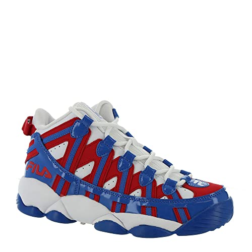 Fila Stackhouse Spaghetti GS Boys' Youth Basketball 5.5 M US Big Kid White-Red-Blue von FILA