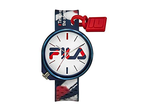 Fila sportliche Unisex Uhr Statement Collection 38-199, Color:weiß/rot/blau von FILA