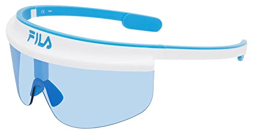 Fila Unisex SF9365 Sunglasses, White+Light Blu 0VC3, 99 Fila Unisex SF9365 Sunglasses, White+Light Blu 0VC3, 99 von FILA