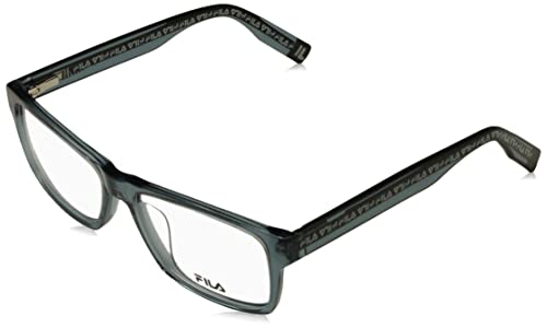 Fila Unisex VFI307 Sunglasses, Transparent Azure, 55 von FILA