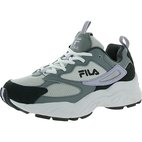 Fila Women's Envizion Lace Up Athletic Running Sneaker Tennis Shoes (6.5, Grey/Lilac, Numeric_6_Point_5) von FILA