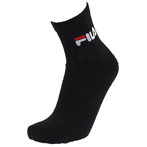 Herren Socken Fila Sport 3-Pack Socken- Gr. 43/46, Black von FILA