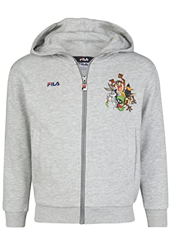 LUDWIGSFELDE taped jacket-Light Grey Melange-98/104 von FILA