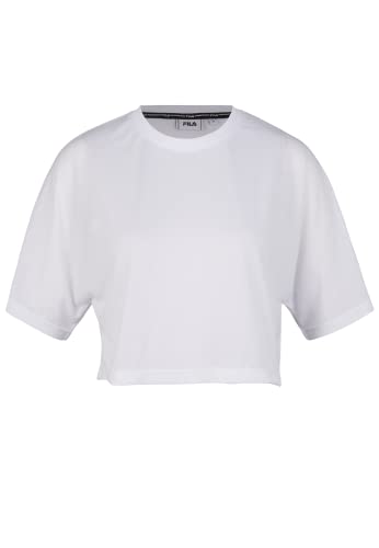 RECANATI cropped shirt-Lucent White-M von FILA