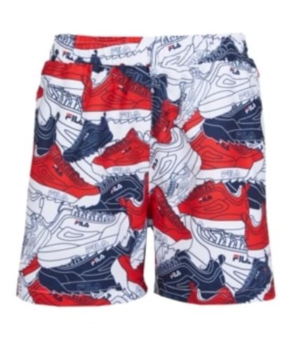 SAMAC AOP beach shorts-Medieval Blue Disruptor AOP-146/152 von FILA