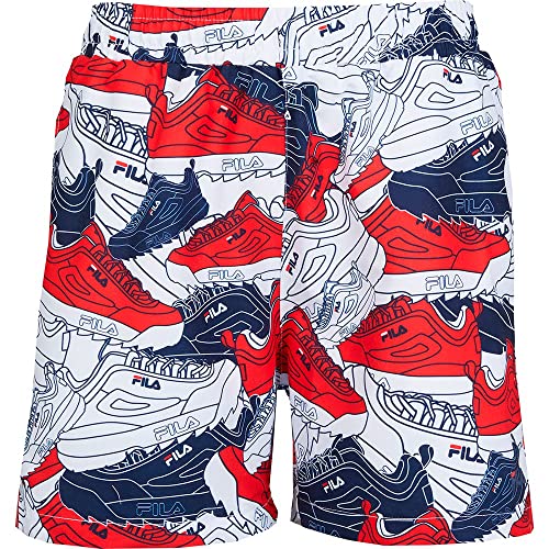 SAMAC AOP beach shorts-Medieval Blue Disruptor AOP-158/164 von FILA