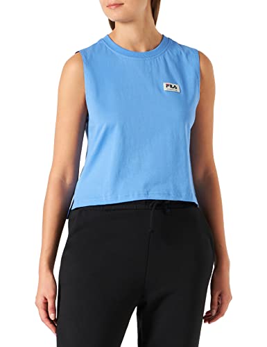 TAGGIA cropped boxy top-Ultramarine-XS von FILA