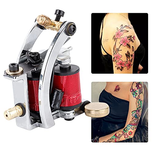 10 Warps Coil Tattoo Machine, Alloy Three Wire Tattoo Machine Gun von FILFEEL