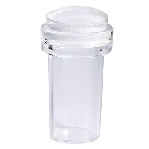 FILFEEL Nail Art Stamper transparente Silikon Nagel Stempel mit Schaber Set Maniküre-Tool von FILFEEL