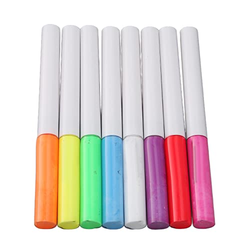 Fluoreszierender Flüssig-Eyeliner, 8 Farben, Farbiges Flüssig-Eyeliner-Set, Wasserdicht, Schweißfest, Schnell Trocknend, Neon-Flüssig-Eyeliner, 4 Ml von FILFEEL