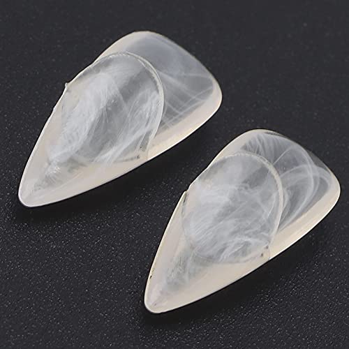 Vampir Gefälschte Zähne, Gebiss für Cosplay, Vampirzähne Gefälschte Zähne Transparente Cosplay Party Gebiss Prop Kostüm für Halloween(19MM) von FILFEEL