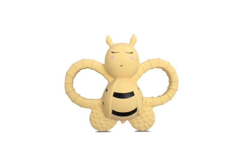 FILIBABBA Beißring Filibabba Beißring - Bella die Biene Naturkautschuk - Pale Banana von FILIBABBA