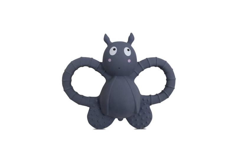 FILIBABBA Beißring Filibabba Beißring - Felix die Fliege Naturkautschuk - Muddly Blue von FILIBABBA