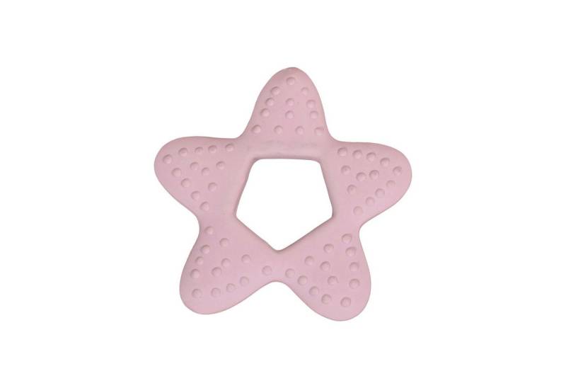 FILIBABBA Beißring Naturkautschuk - Stern, Krokodil, Giraffe, (Beißring mit Struktur), 100% Naturkautschuk, nachhaltig, biologisch abbaubar, BPA- & PVC-frei von FILIBABBA