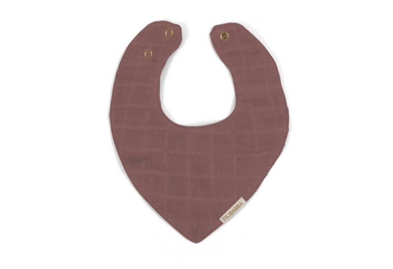 FILIBABBA Lätzchen Filibabba - Musselinlätzchen - Dusty rose von FILIBABBA