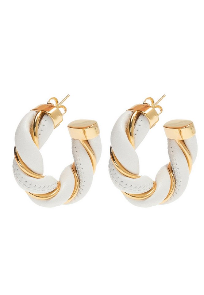 FILIPPA FIRENZE Paar Ohrstecker The Catch, mit tollem Leder-Element FILIPPA FIRENZE Paar Ohrstecker The Catch, mit tollem Leder-Element von FILIPPA FIRENZE
