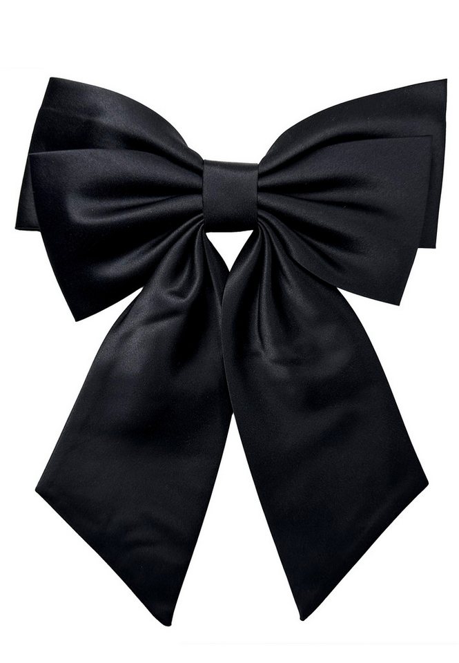 FILIPPA FIRENZE Schmuckset Big Bow, mit großer Doppel-Schleife aus schwarzem Satin von FILIPPA FIRENZE