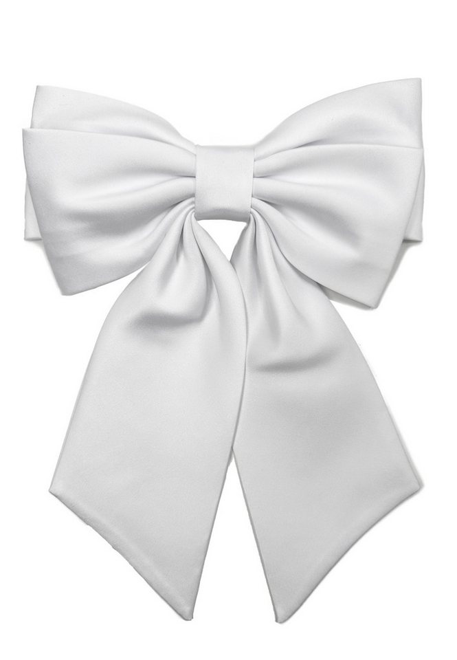 FILIPPA FIRENZE Schmuckset Big Bow, mit großer Doppel-Schleife aus weißem Satin von FILIPPA FIRENZE