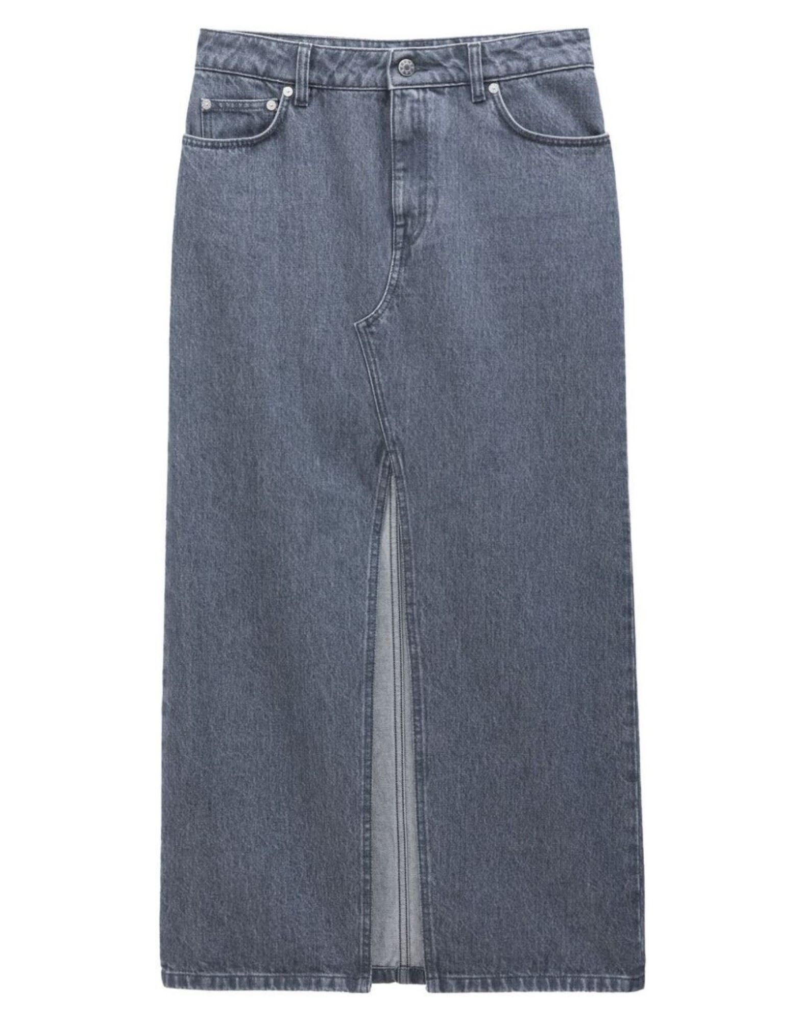 FILIPPA K Jeansrock Damen Grau von FILIPPA K