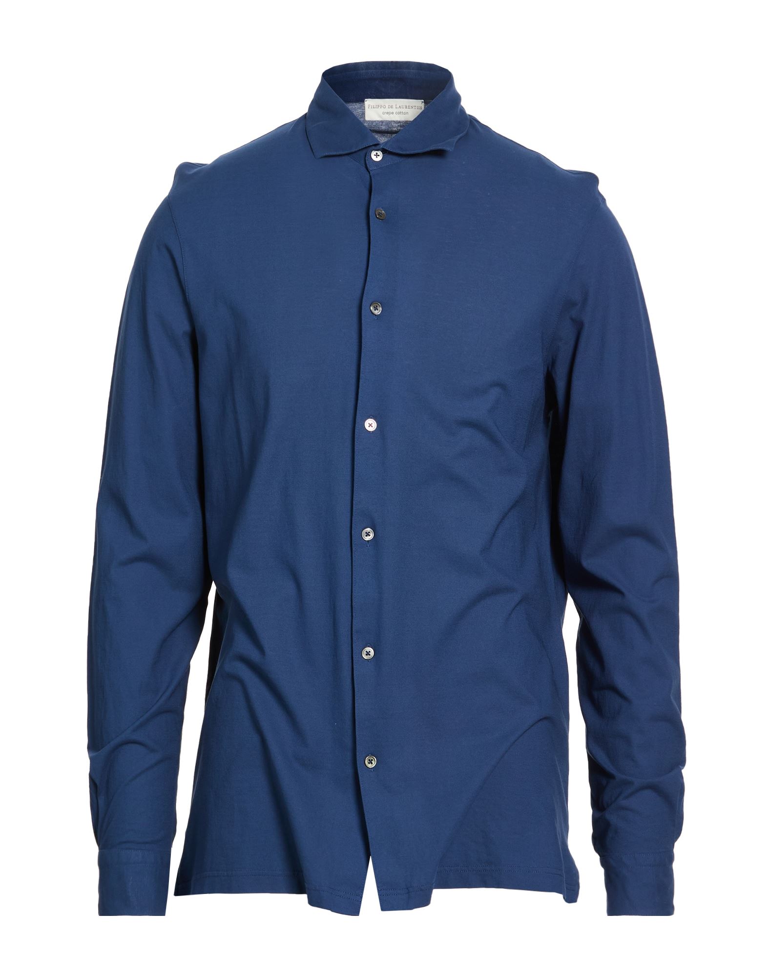 FILIPPO DE LAURENTIIS Hemd Herren Marineblau von FILIPPO DE LAURENTIIS