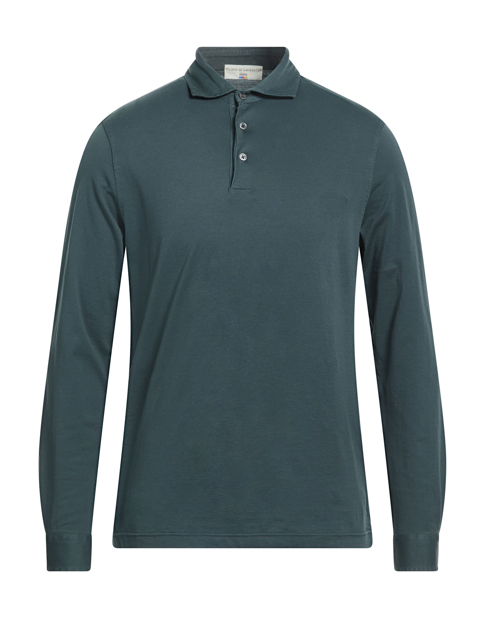 FILIPPO DE LAURENTIIS Poloshirt Herren Aquamarin von FILIPPO DE LAURENTIIS