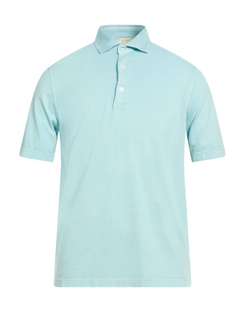FILIPPO DE LAURENTIIS Poloshirt Herren Azurblau von FILIPPO DE LAURENTIIS