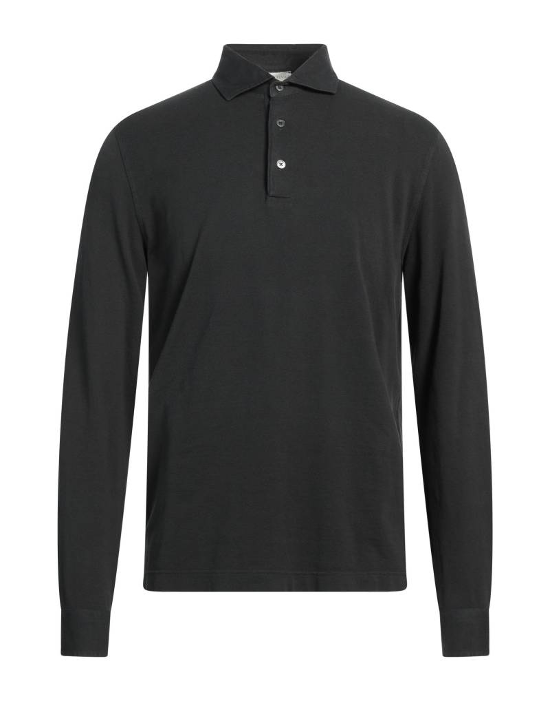 FILIPPO DE LAURENTIIS Poloshirt Herren Blei von FILIPPO DE LAURENTIIS