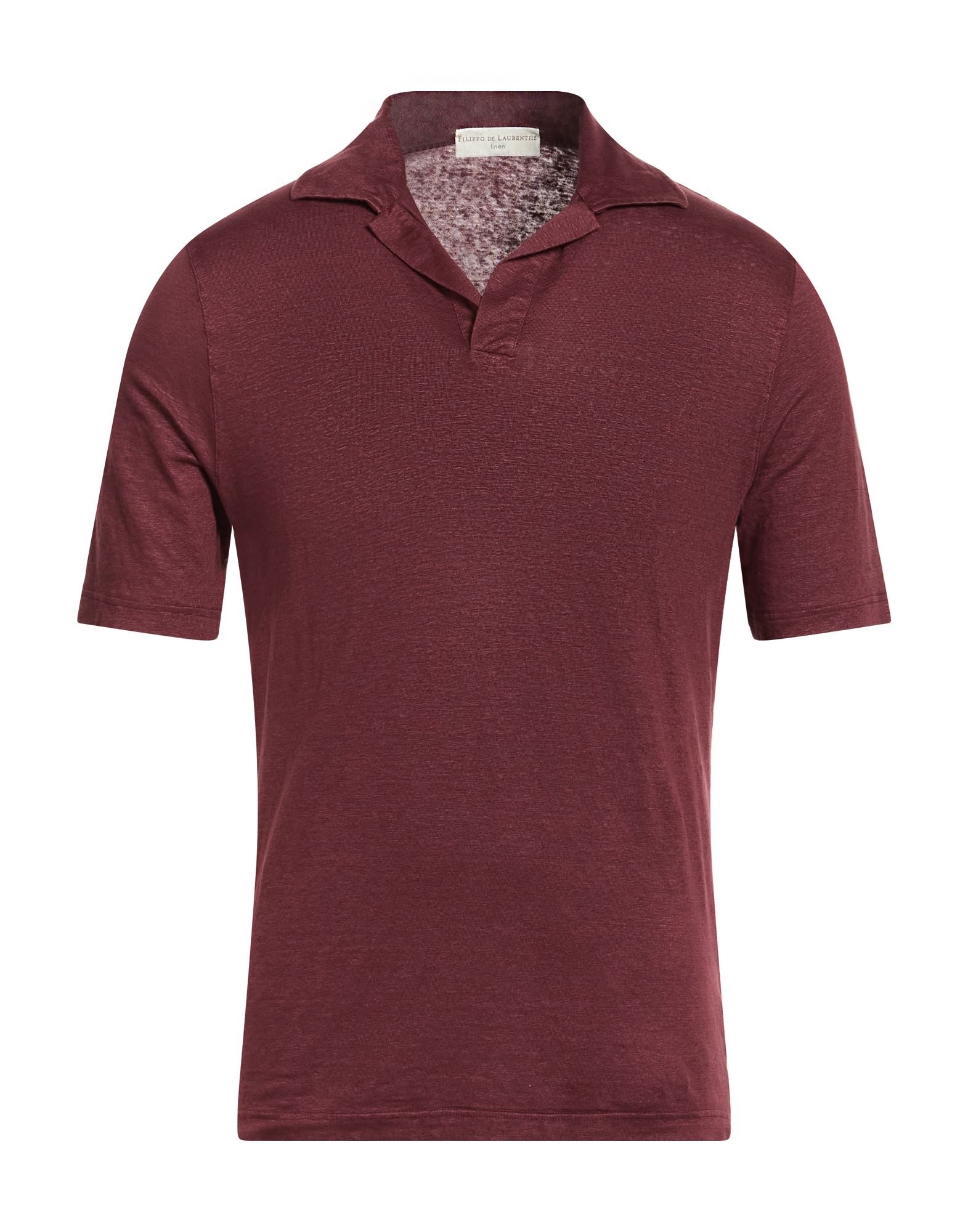 FILIPPO DE LAURENTIIS Poloshirt Herren Bordeaux von FILIPPO DE LAURENTIIS