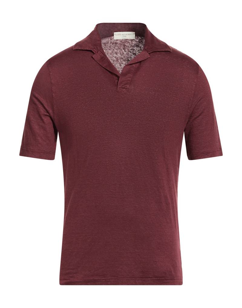 FILIPPO DE LAURENTIIS Poloshirt Herren Bordeaux von FILIPPO DE LAURENTIIS
