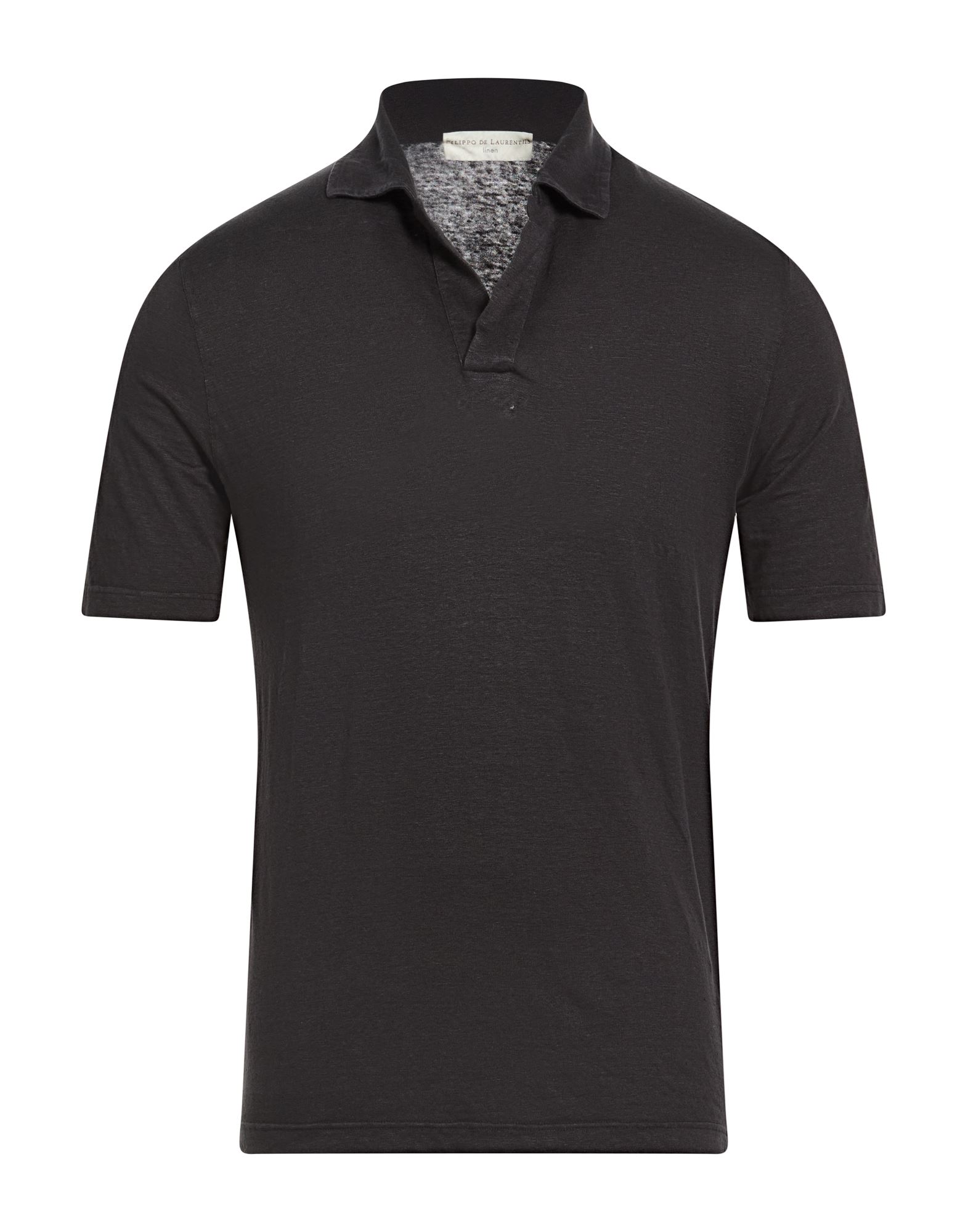 FILIPPO DE LAURENTIIS Poloshirt Herren Braungrau von FILIPPO DE LAURENTIIS