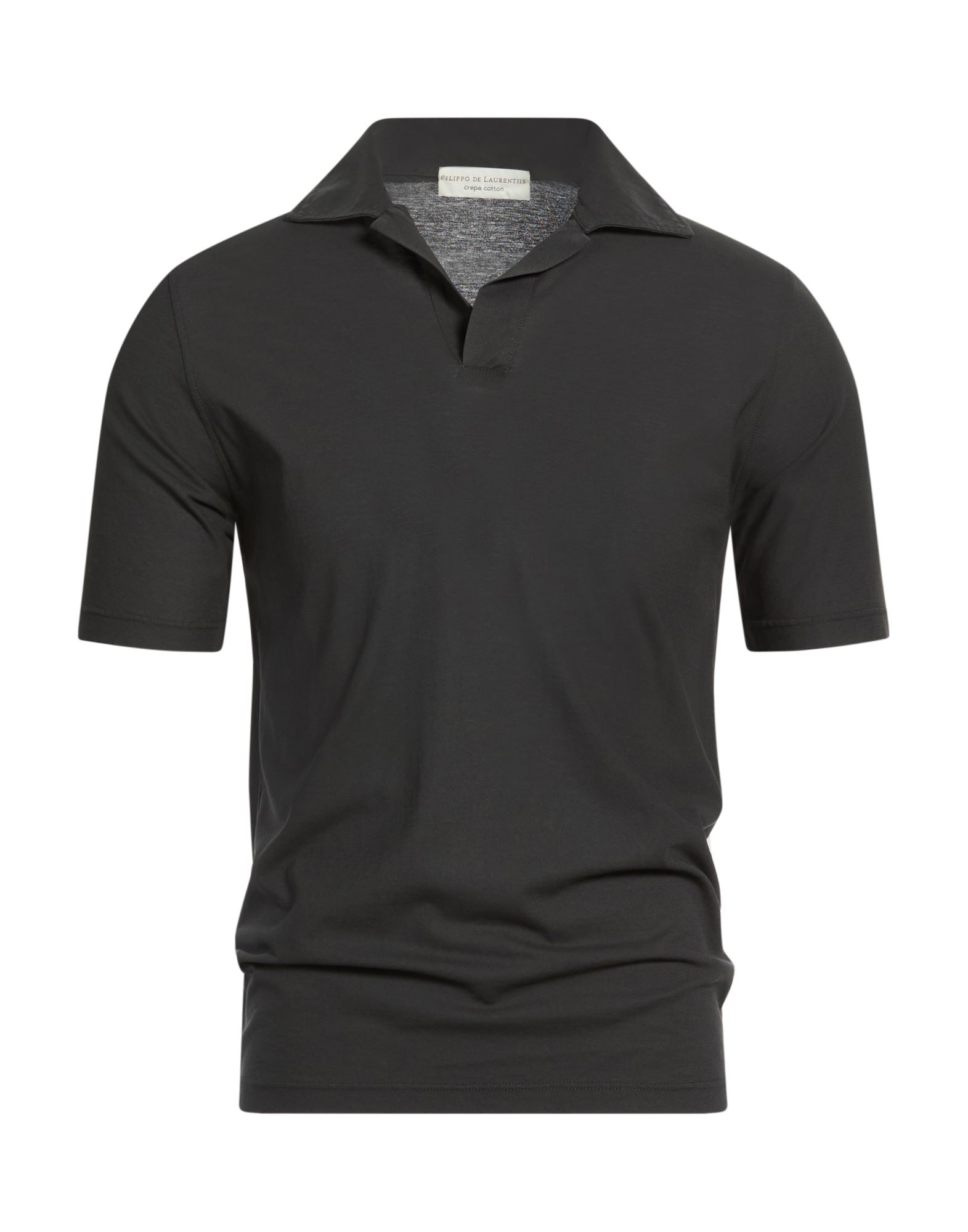 FILIPPO DE LAURENTIIS Poloshirt Herren Braungrau von FILIPPO DE LAURENTIIS