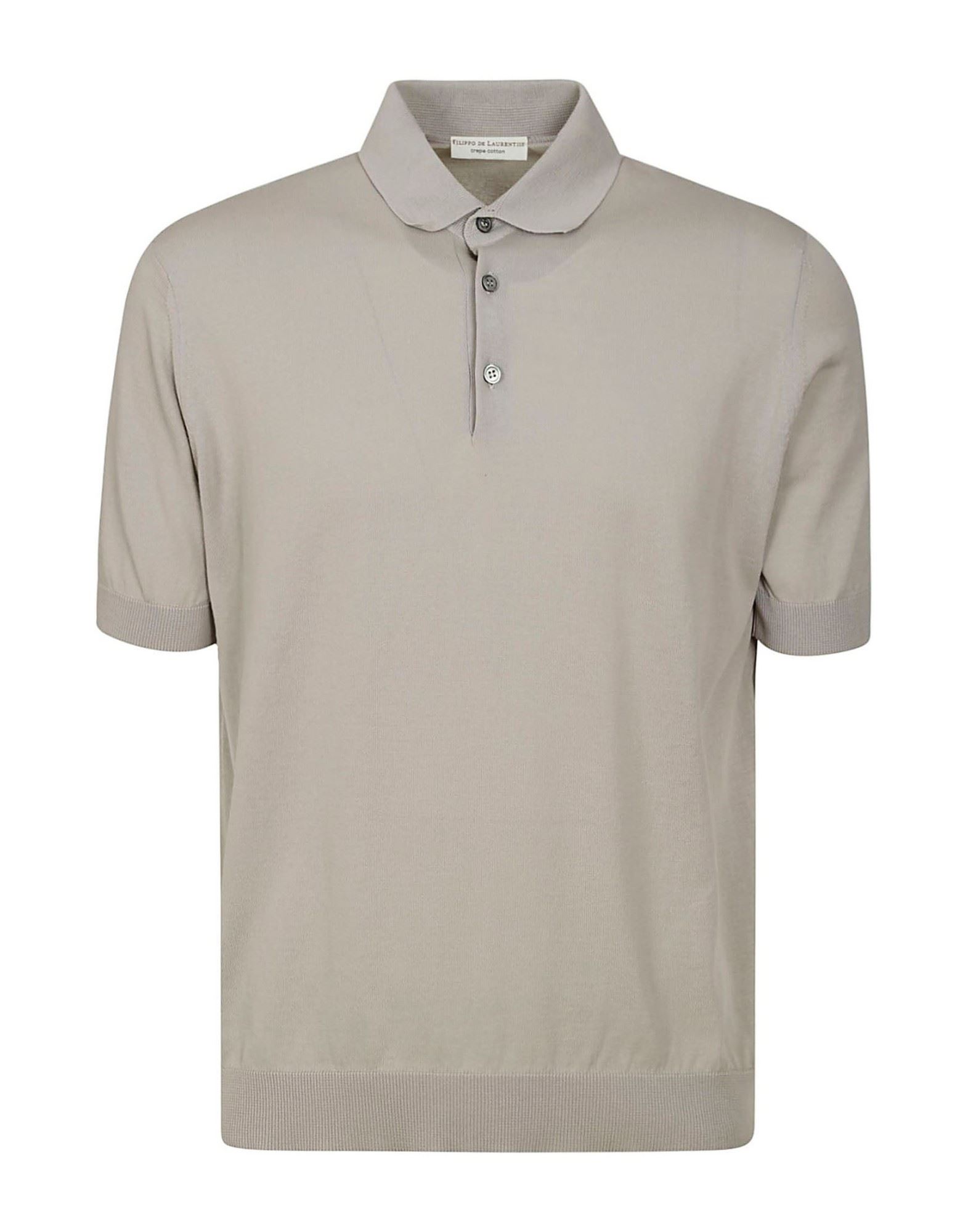 FILIPPO DE LAURENTIIS Poloshirt Herren Grau von FILIPPO DE LAURENTIIS