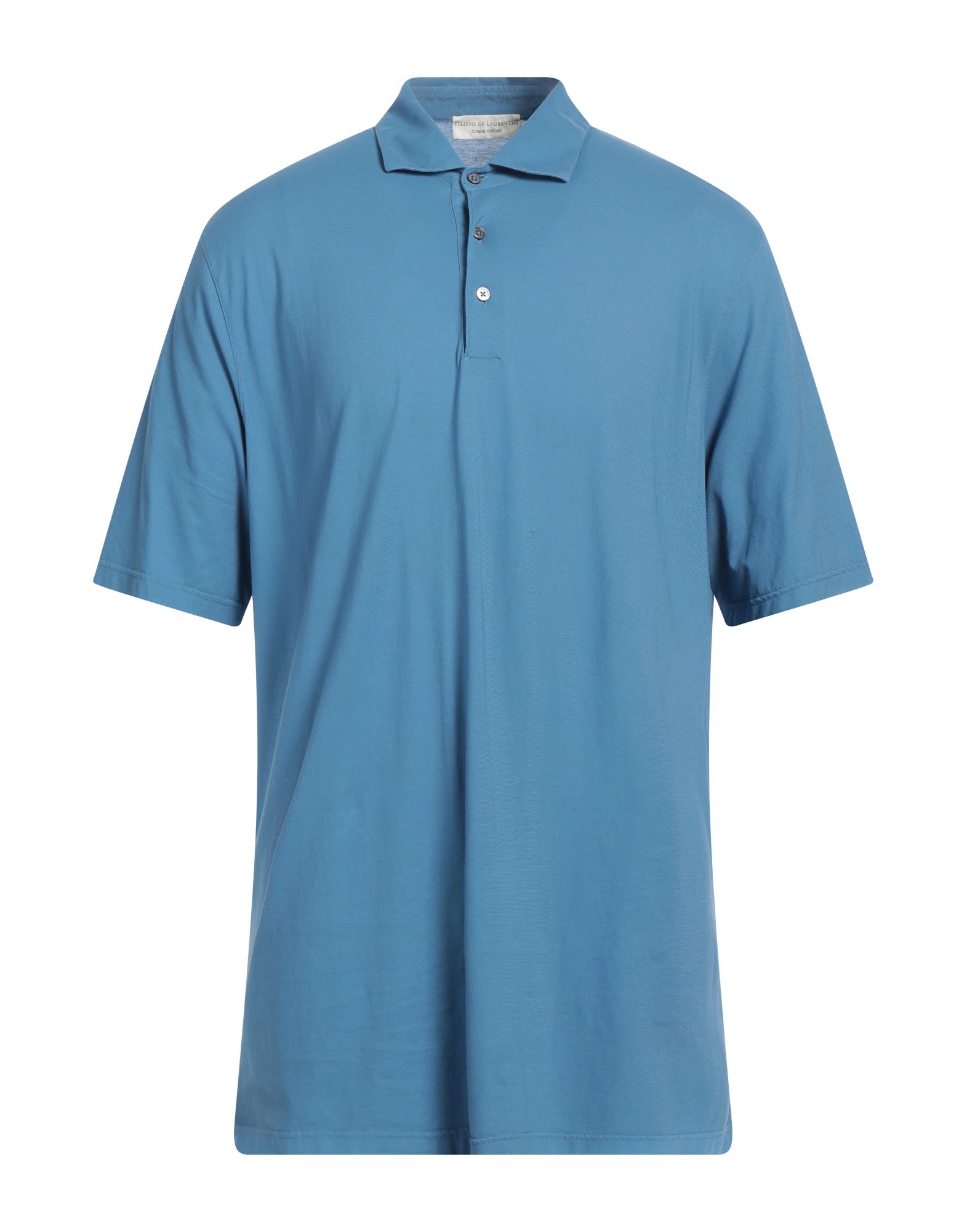 FILIPPO DE LAURENTIIS Poloshirt Herren Hellblau von FILIPPO DE LAURENTIIS