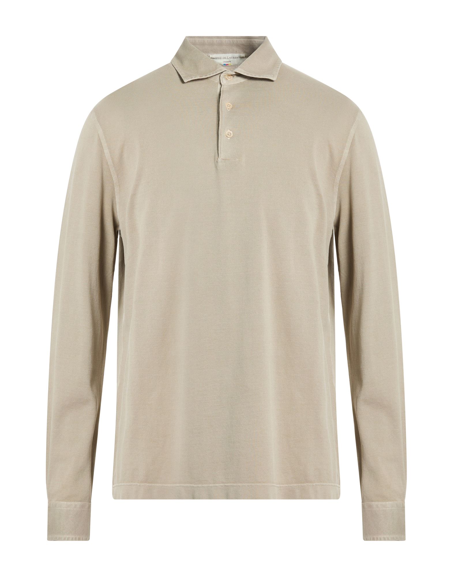 FILIPPO DE LAURENTIIS Poloshirt Herren Hellbraun von FILIPPO DE LAURENTIIS