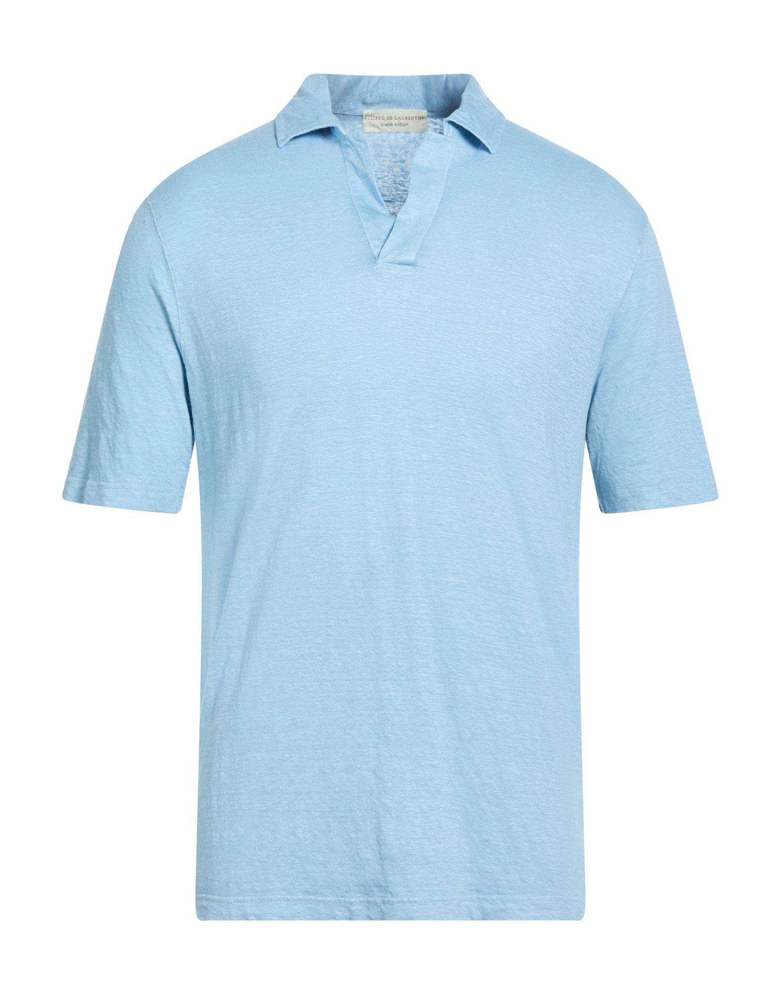 FILIPPO DE LAURENTIIS Poloshirt Herren Himmelblau von FILIPPO DE LAURENTIIS