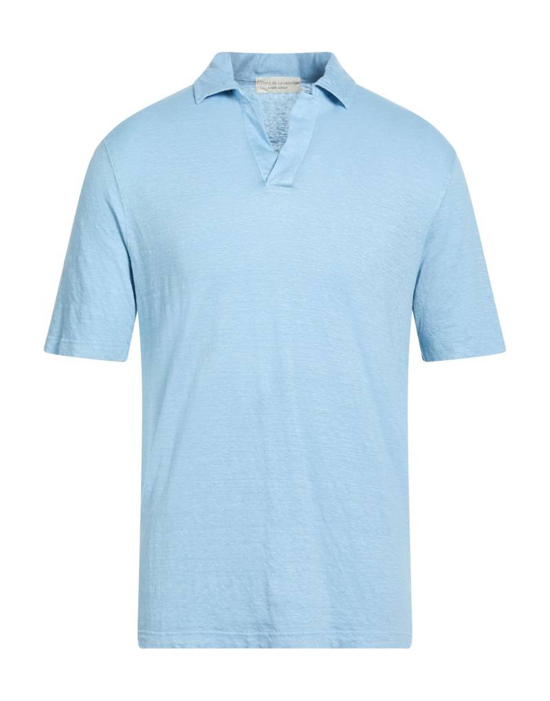 FILIPPO DE LAURENTIIS Poloshirt Herren Himmelblau von FILIPPO DE LAURENTIIS